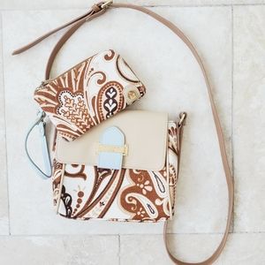 Spartina 449 crossbody bag and wallet